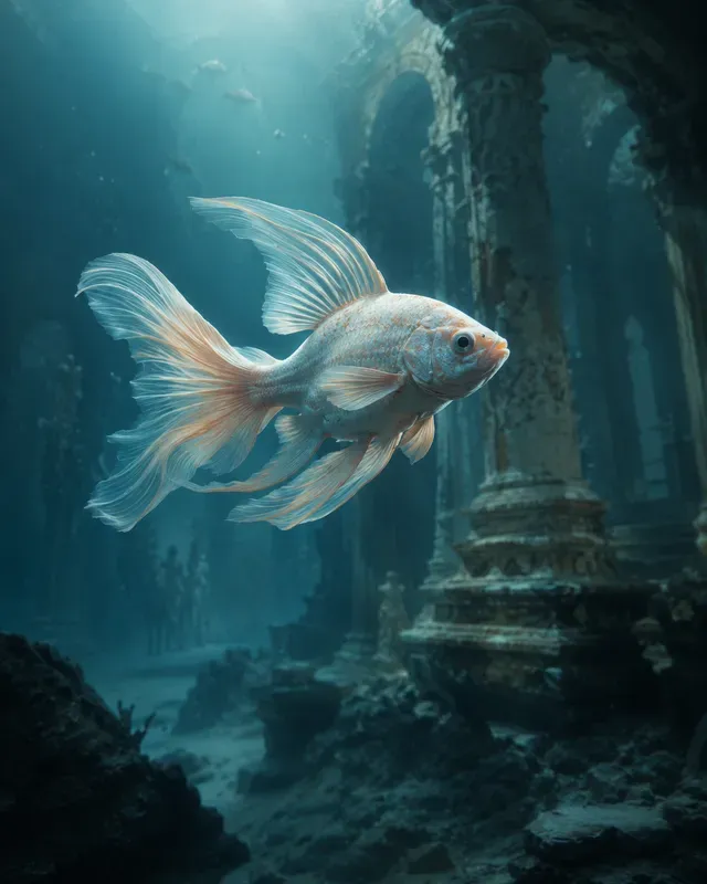 Floating Object Surreal Art