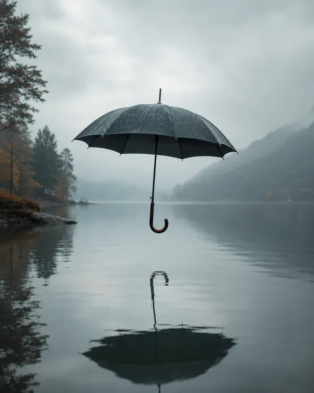 Floating Object Surreal Art