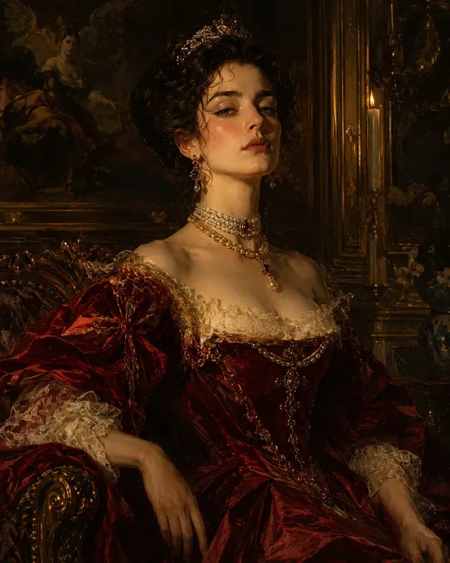 Royal Aristocrat Oil Portraits