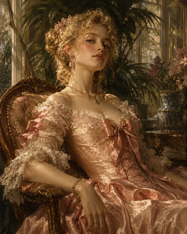 Royal Aristocrat Oil Portraits