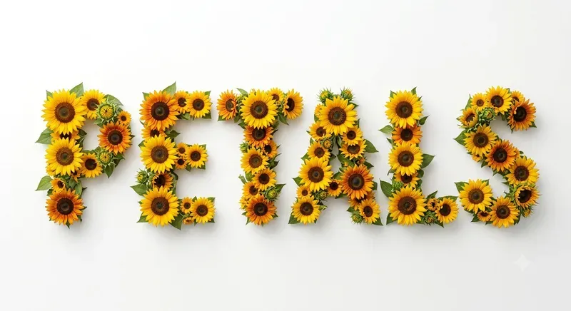 Floral Typography Posters Collection