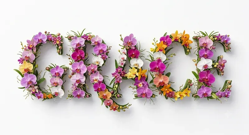 Floral Typography Posters Collection