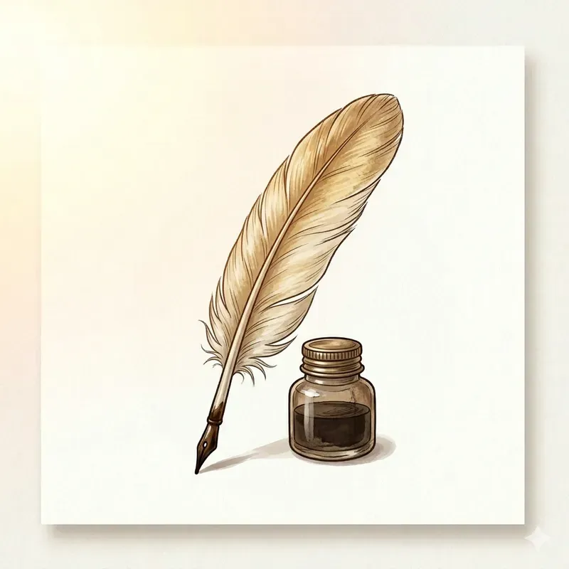 Vintage Handdrawn Clipart Objects