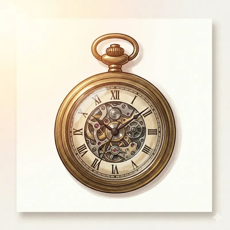 Vintage Handdrawn Clipart Objects