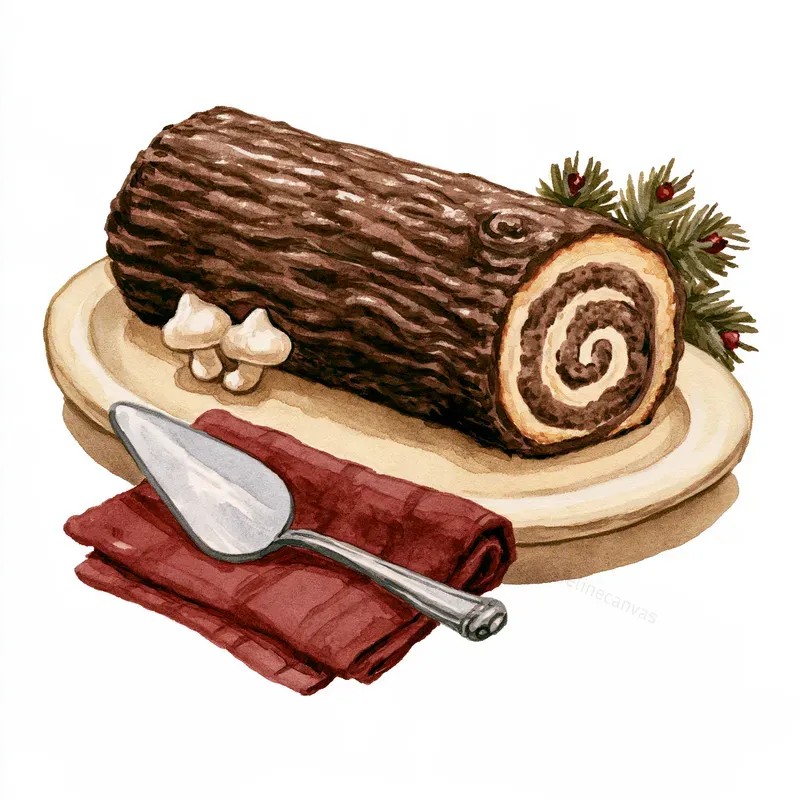 Cozy Winter Bakery Watercolor Cliparts