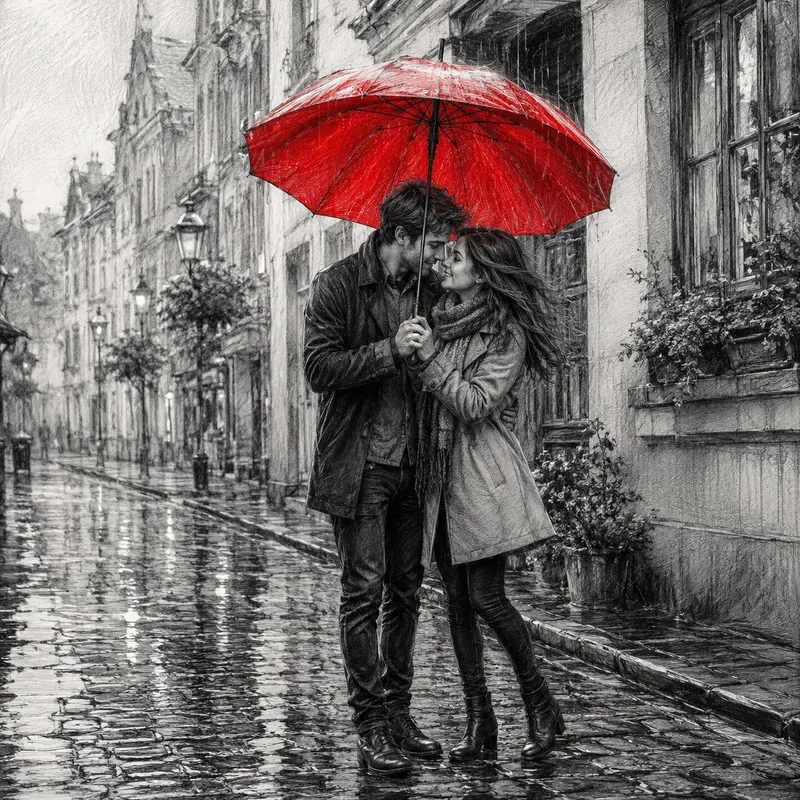 Cinematic Pencil Sketches