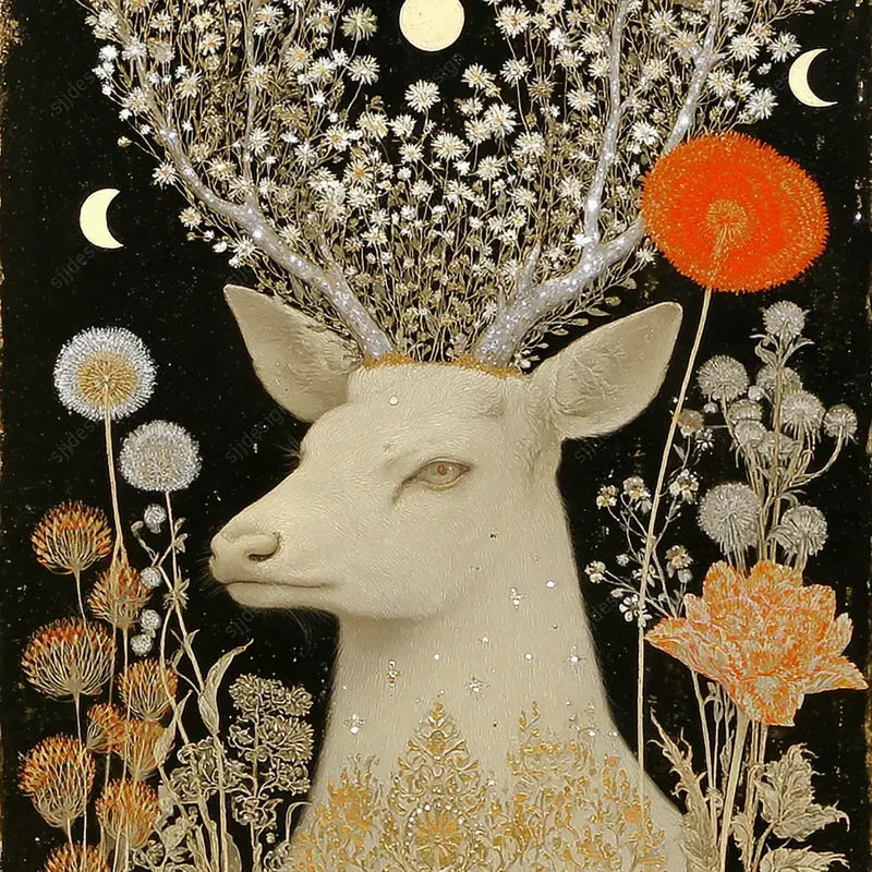 Slavic Golden Folk Fantasy Style