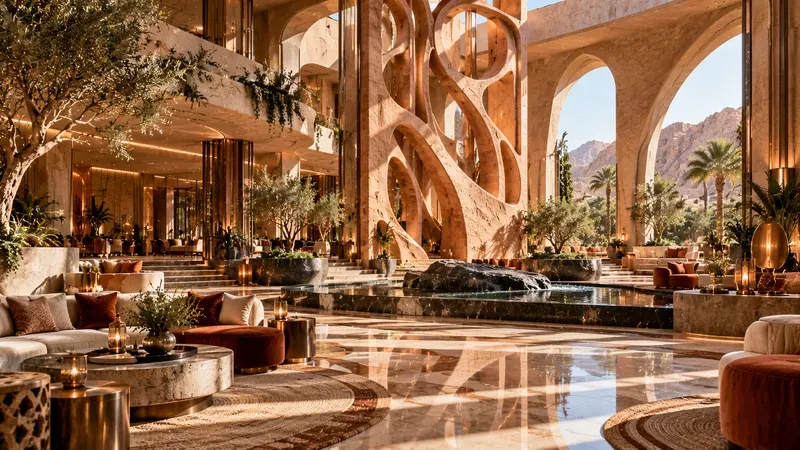 Luxury Boutique Hotel Interior Assets