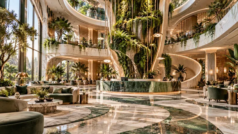 Luxury Boutique Hotel Interior Assets