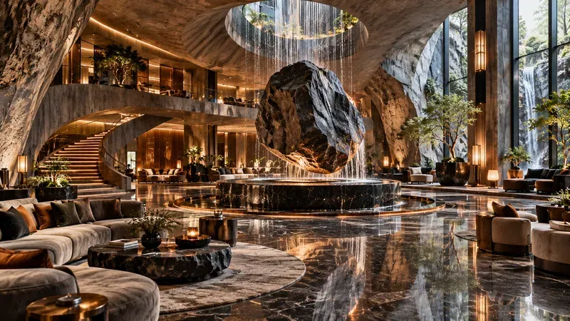 Luxury Boutique Hotel Interior Assets