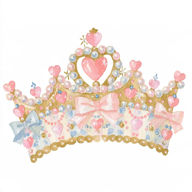 First Birthday Princess Cliparts