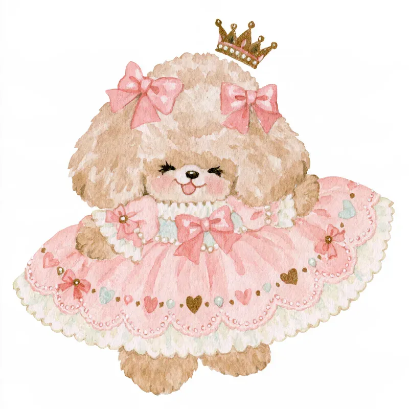 First Birthday Princess Cliparts