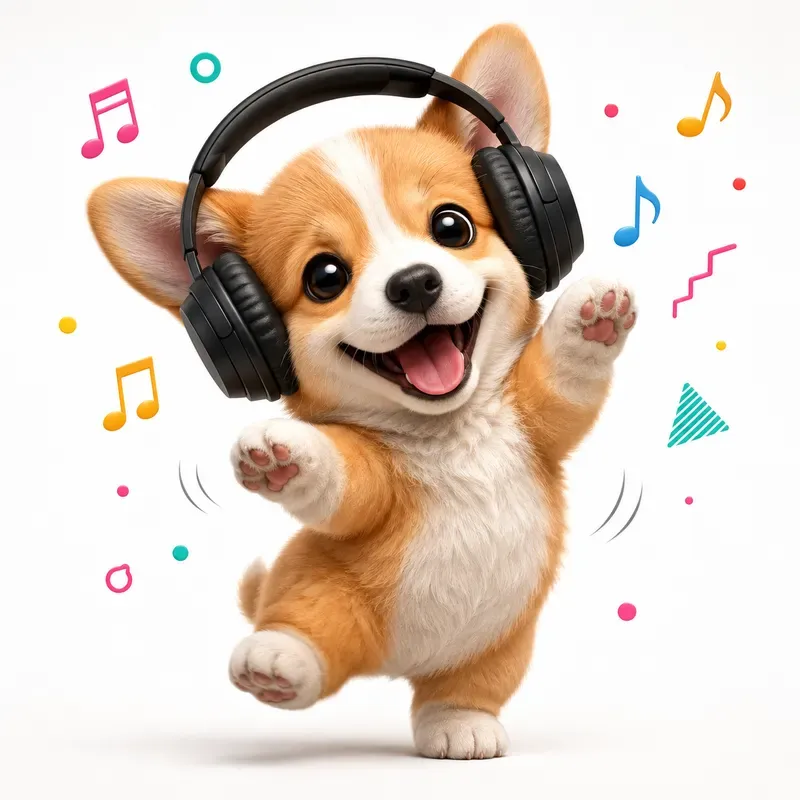 Cute Character Headphone Portraits