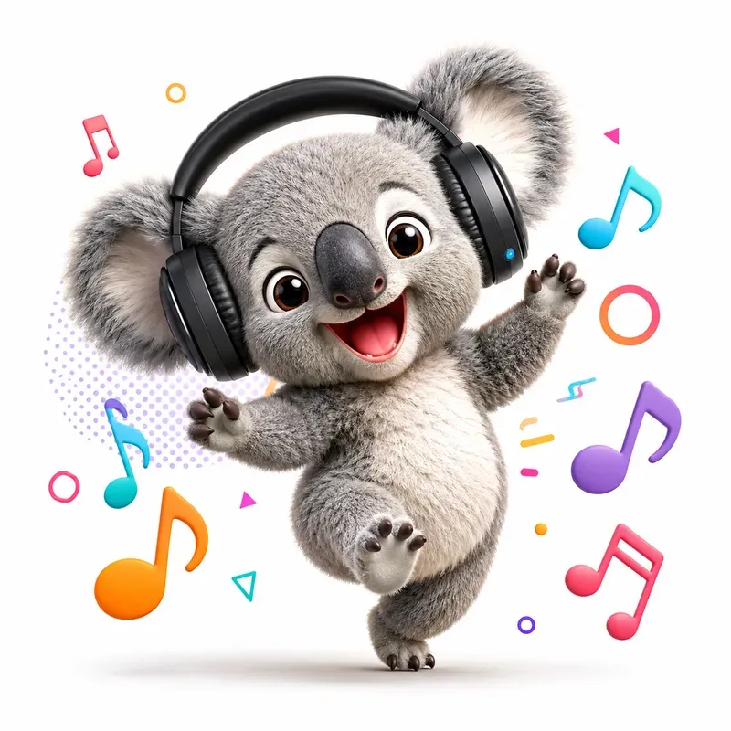 Cute Character Headphone Portraits