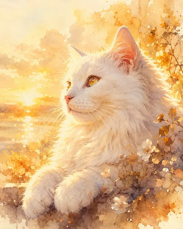 Dreamy Fantasy Animal Portraits