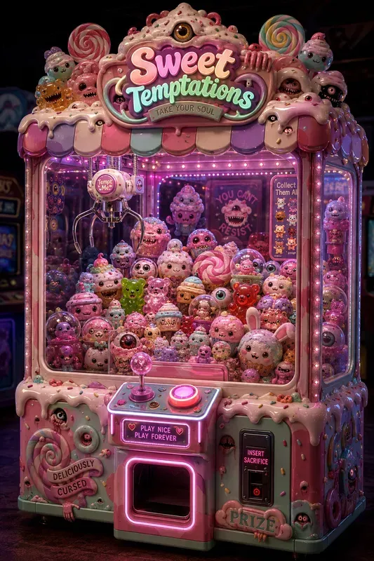 Cursed Arcade Prize Machine Generator