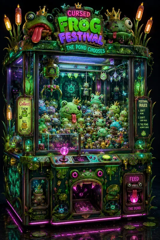 Cursed Arcade Prize Machine Generator