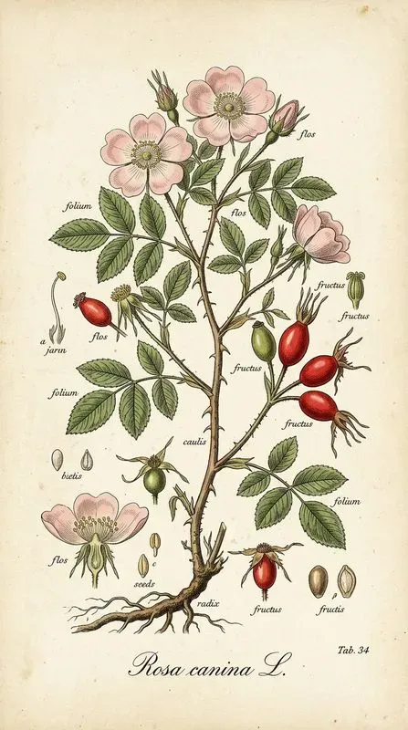 Vintage Botanical Herbarium Art Prints