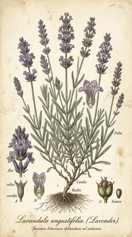 Vintage Botanical Herbarium Art Prints