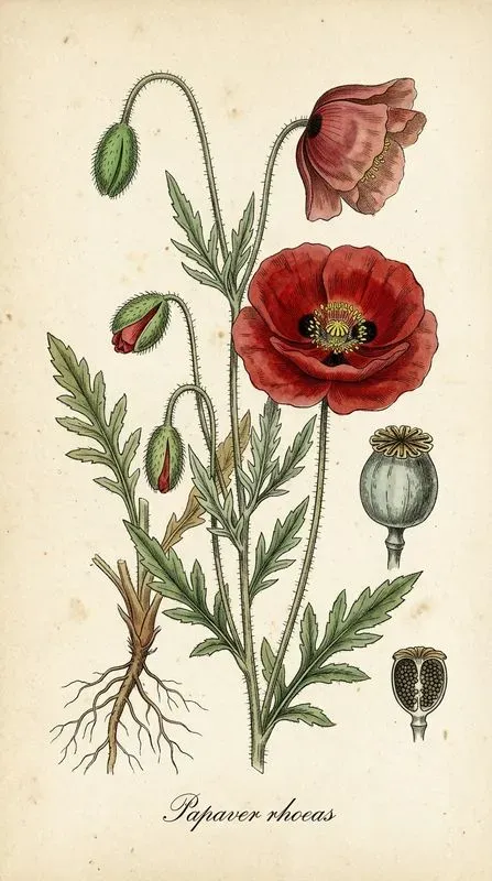 Vintage Botanical Herbarium Art Prints