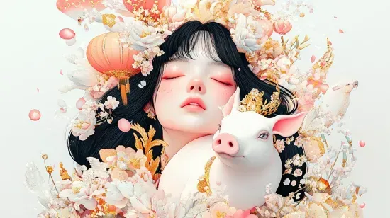 Lunar New Year Illustrations