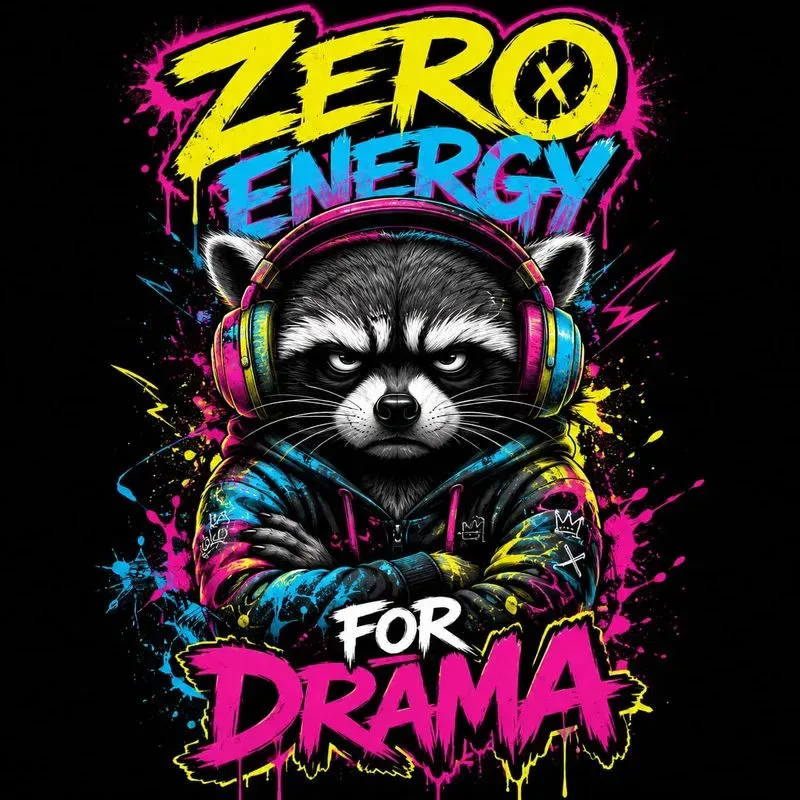 Funny Neon Animal Quote Tshirts