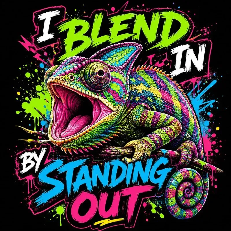 Funny Neon Animal Quote Tshirts