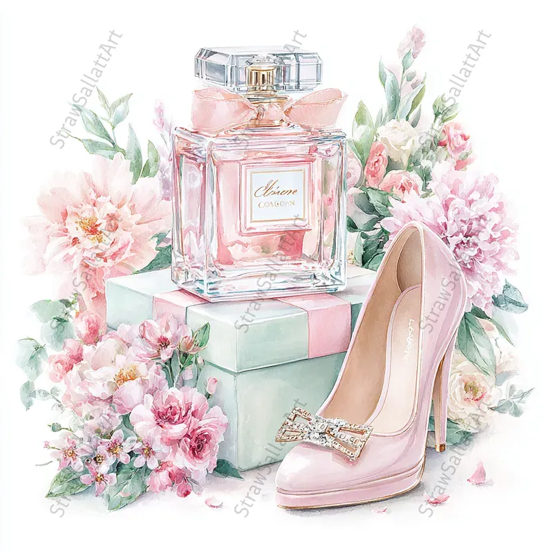 Chic Perfume Fashion Product Designs