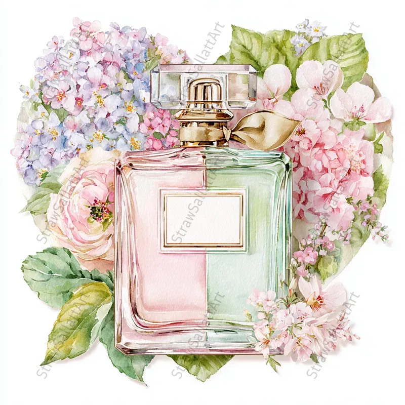 Chic Perfume Fashion Product Designs