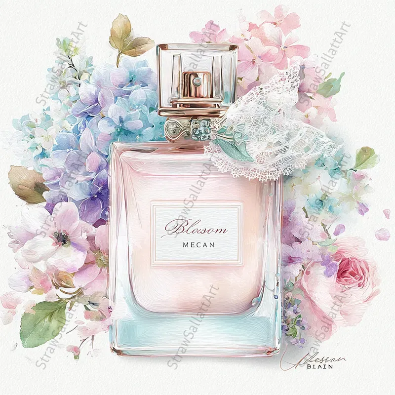 Chic Perfume Fashion Product Designs