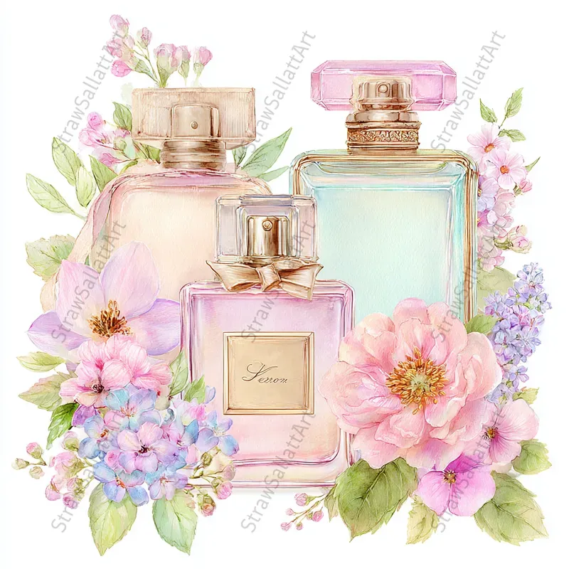 Chic Perfume Fashion Product Designs