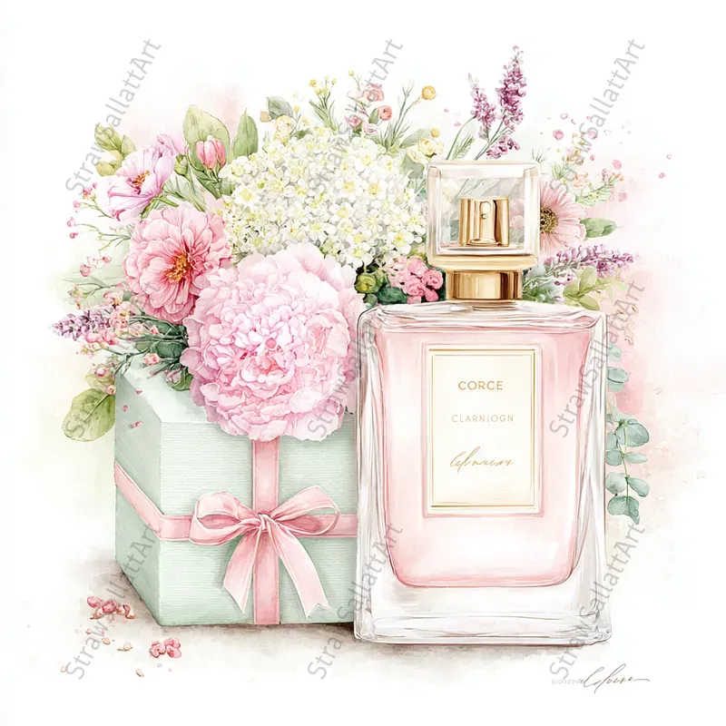Chic Perfume Fashion Product Designs