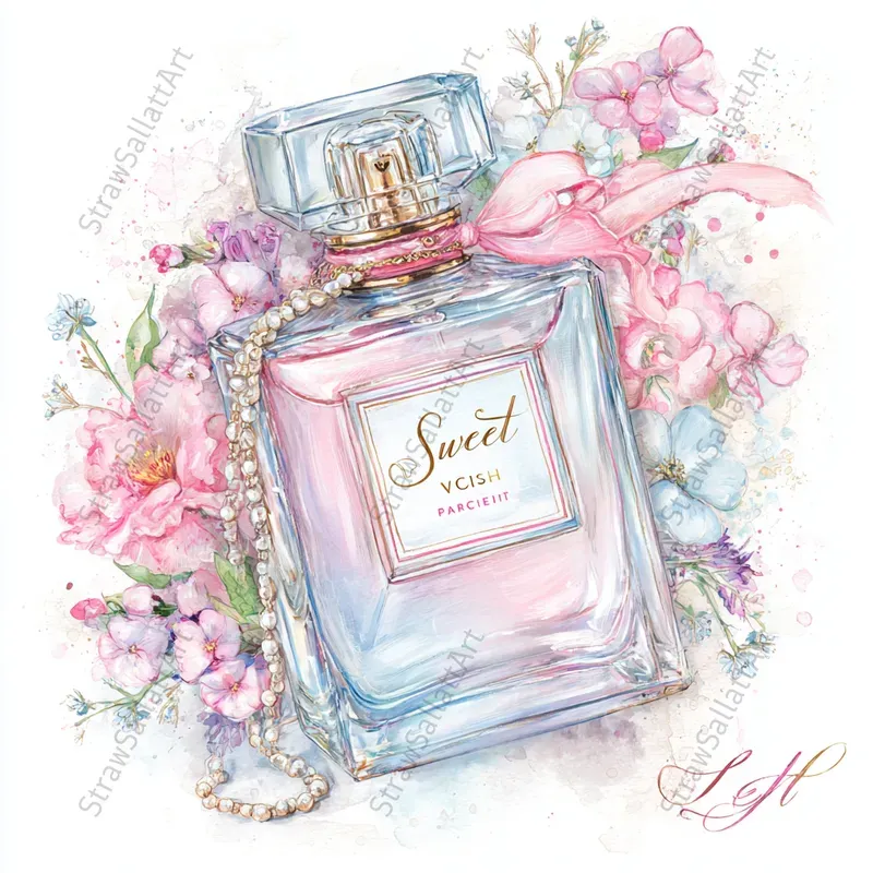 Chic Perfume Fashion Product Designs