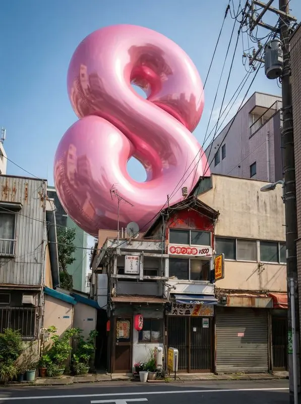 Big Balloon Numbers In The City