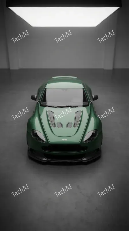 Highangle Minimalist Auto Studios