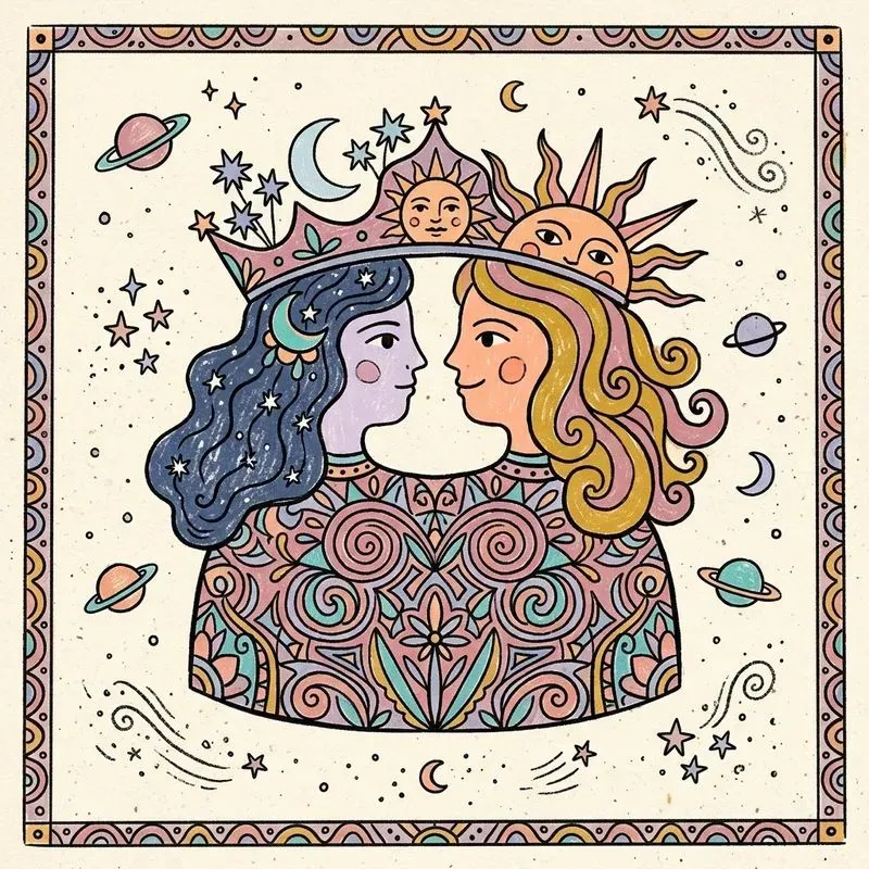 Whimsical Folk Art Portraits