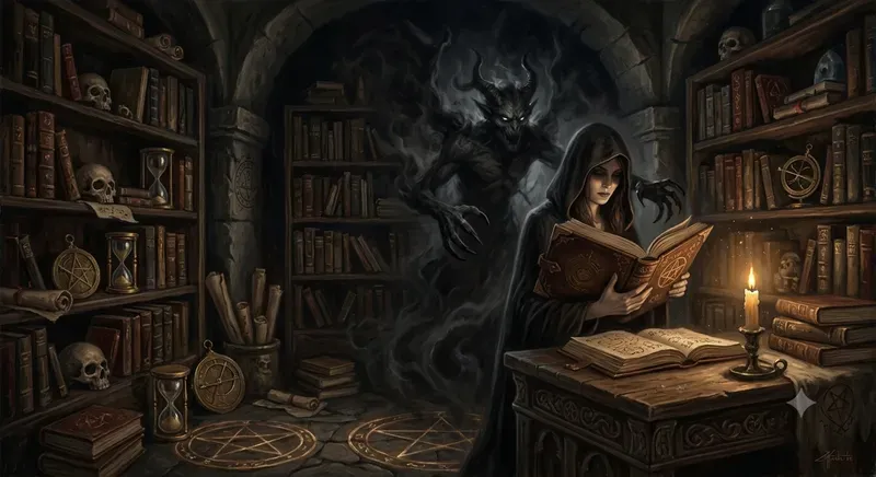 Cursed Gothic Horror Oil Paintings