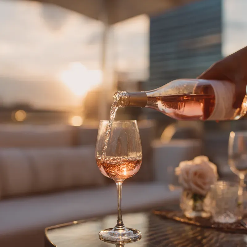 Rooftop Lounge Aesthetics Golden Hours