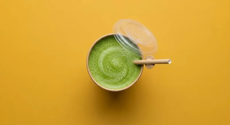 Colorful Topdown Coffee Photography