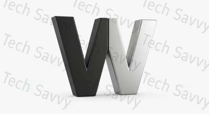 3D Minimalist Typography Assets