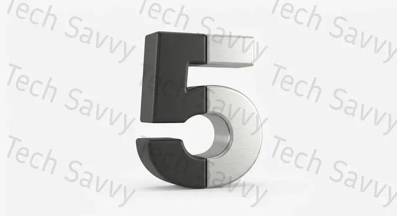 3D Minimalist Typography Assets