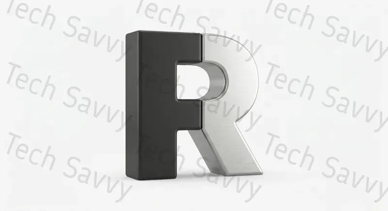 3D Minimalist Typography Assets