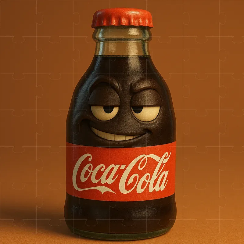 Retro Cartoon 3D Objects With Emotions