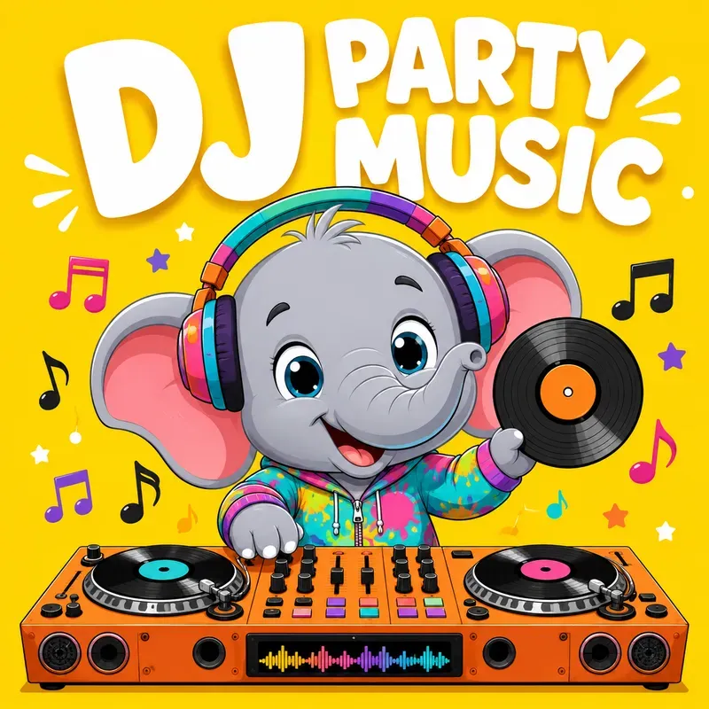 Cute Baby Dj Animals
