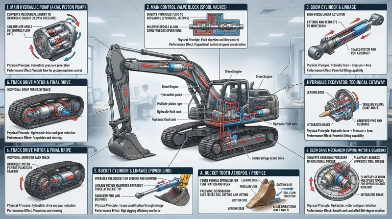 Engineering Cutaway Infographics