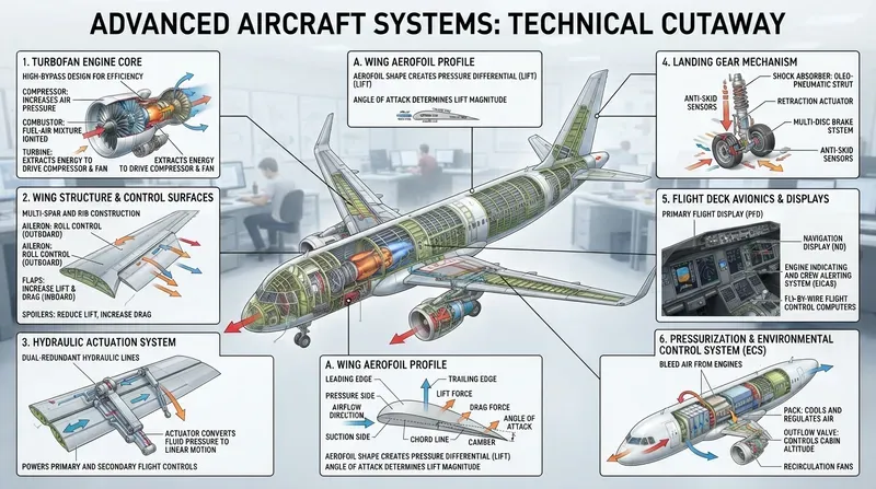 Engineering Cutaway Infographics