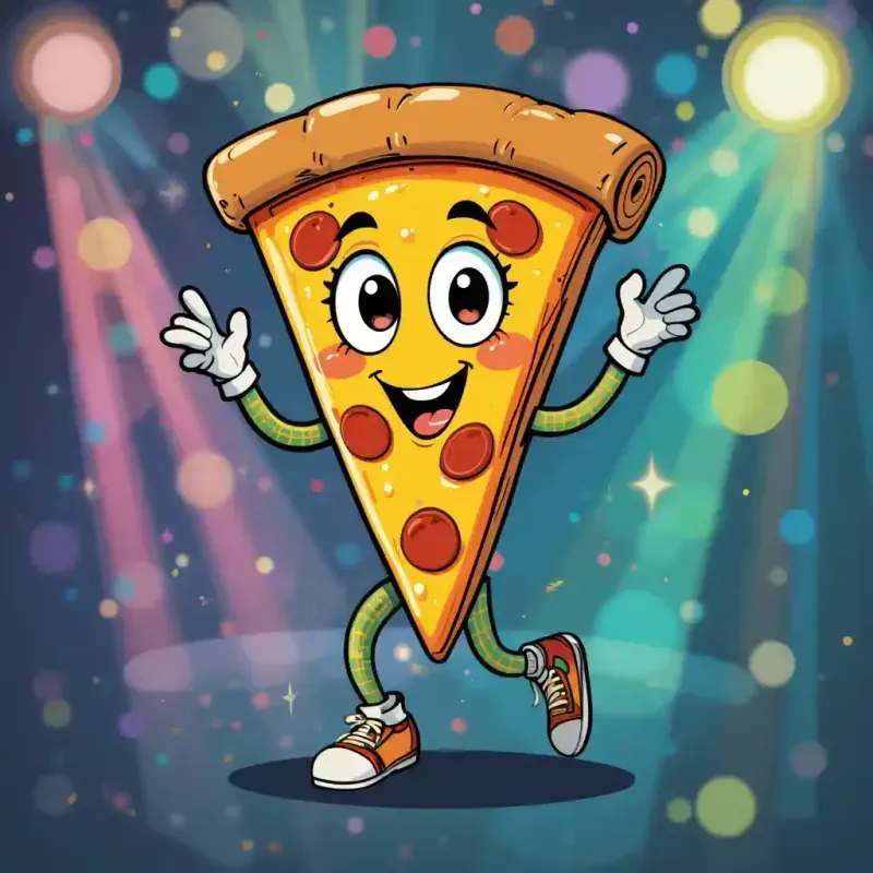Rubber Hose Cartoon Food Characters