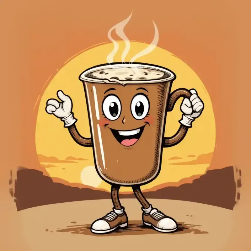 Rubber Hose Cartoon Food Characters