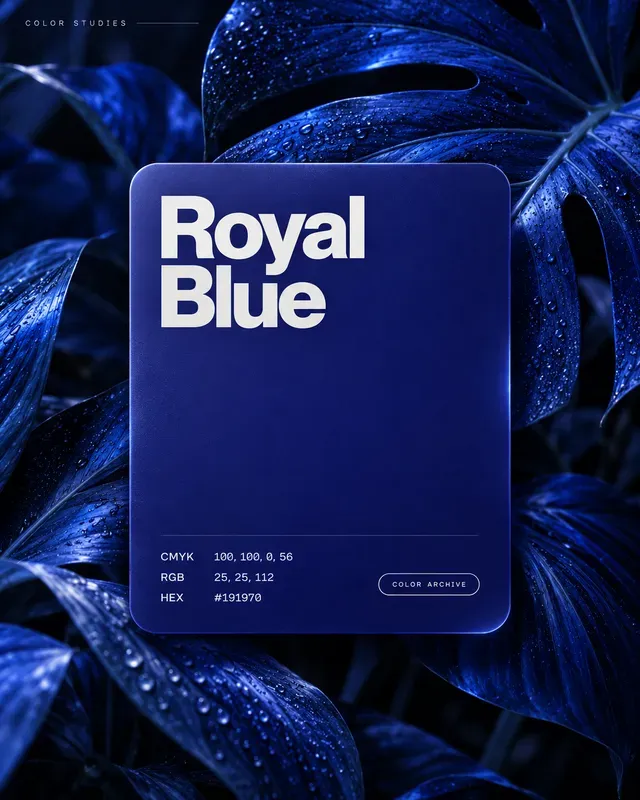 Cinematic Color Swatch Posters
