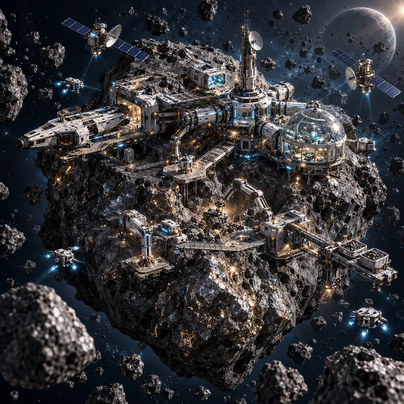 3D Space Mission Worlds